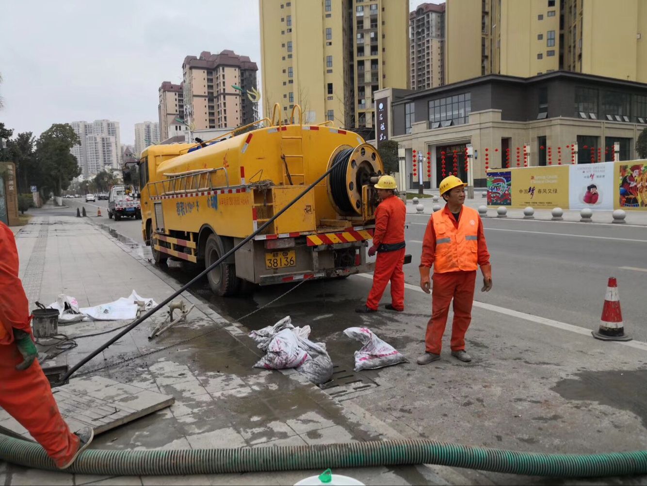 都匀排污管道清淤-管道清洗